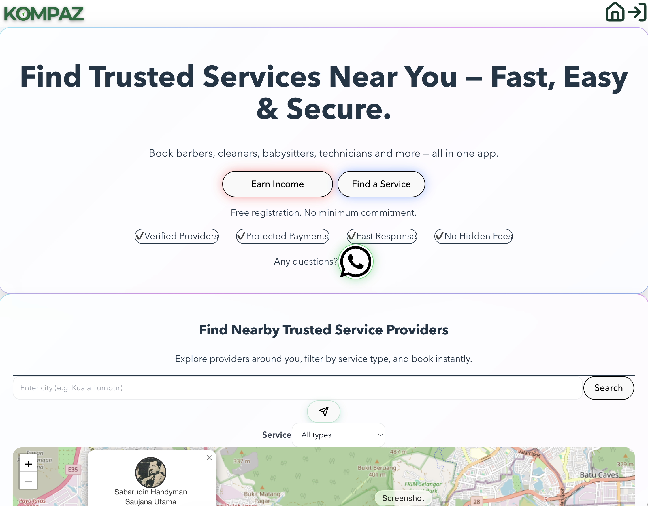 KOMPAZ Platform Preview